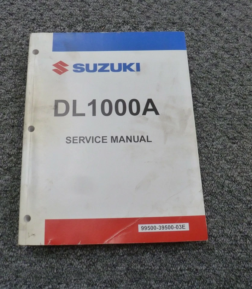 2008-2010 Suzuki DL1000 DL1000A V-Strom Motorcycle Service Repair Manual 2009 - Image 1 of 1