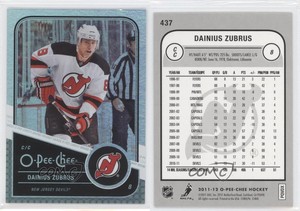 2011-12 O-Pee-Chee Rainbow Foil Dainius Zubrus #437