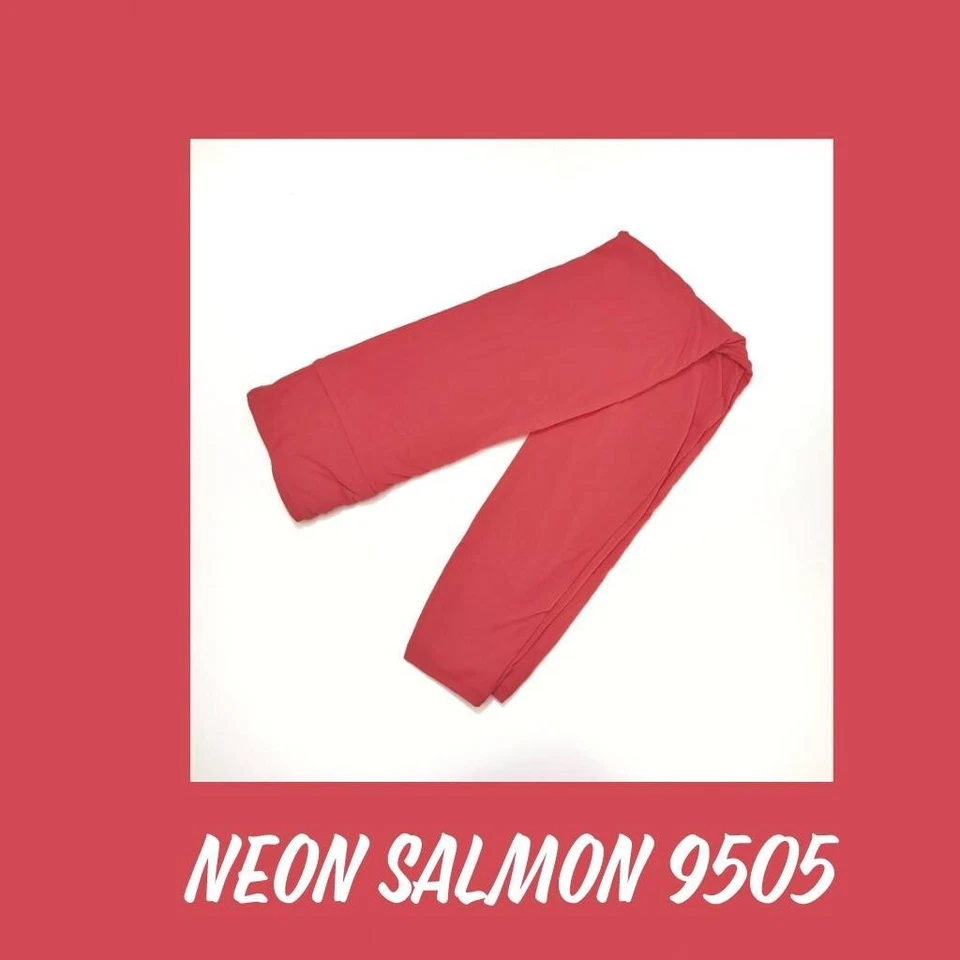 TC2 LuLaRoe ~ SOLID NEON SALMON ~ Leggings SIZES 18+, Coral Pink, new in package - Image 1 of 3