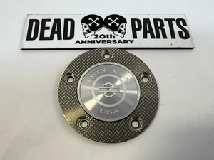Harley Bar & Shield diamond tread plate timer timing cover plate 32543-07 - Picture 1 of 3