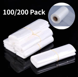 Lot Heat Shrink Bag Wrap Film Gift Packing Shrinkable POF Clear Seal Packaging - Picture 1 of 8