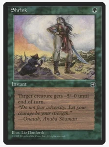 Shrink (version 2) Vintage Magic the Gathering (x4) Fallen Empires - Picture 1 of 1