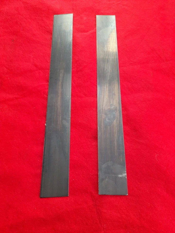 KNIFE MAKING 2 x 45 x 2.0 x450mm High Carbon Steel strips cs95 Welding, springs