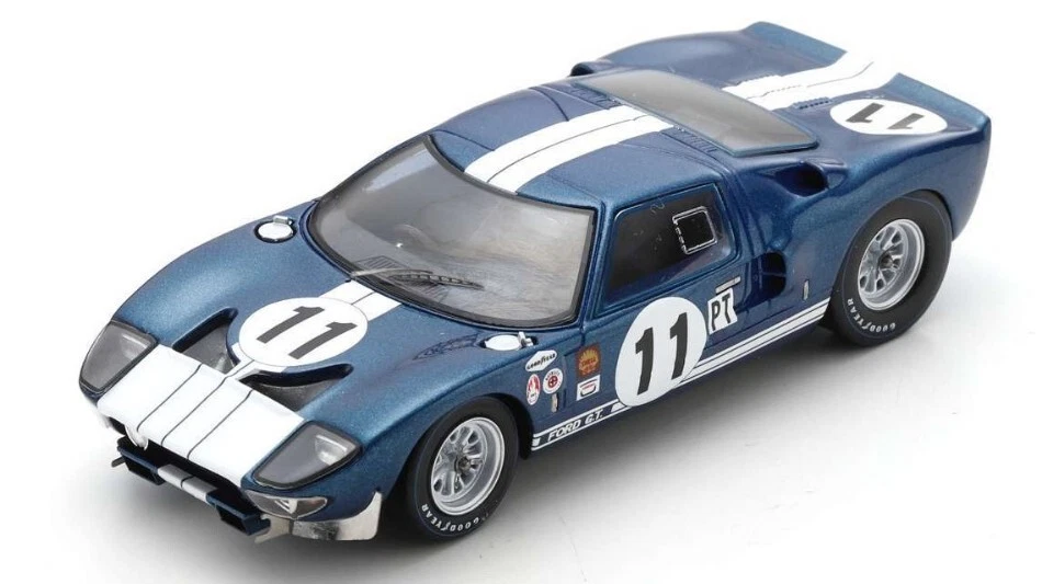 Ford Gt40 #11 2nd 12 H Sebring 1965 K.miles / B.mclaren 1:43 Model SPARK MODEL - Immagine 1 di 1