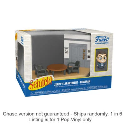 Seinfeld Newman Mini Moment Diorama Chase Ships 1 in 6 Collectible Figure - image 1 of 2