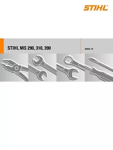 Stihl chainsaw workshop service manual 2006 MS 290, MS 310, MS 390 - Bild 1 von 12
