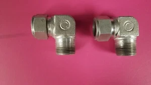 3/4" Tube X 3/4" Male NPT SS 90 Elbow SS-1210-2-12 quantity 2 - Picture 1 of 1