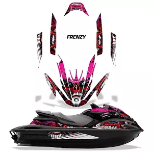 Jet Ski Graphic Decals Stickers For Yamaha FZR 2009-2016 Frenzy R - Foto 1 di 2