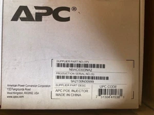 APC POE INJECTOR MODEL NBAC0303NA, NBAC0303NA2 (NEW) - Picture 1 of 1