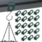 50Pcs Green House Twisted Clip Easy Install For Hanging Anchor Gardening Tool