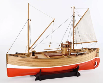 Krick RC Boot Fifie Fischkutter Schiff Bausatz 1:32 25057 - Bild 1 von 4