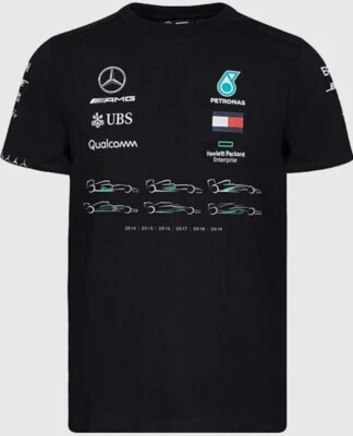 Camiseta Mercedes-AMG F1 Motorsport 2019 Team Constructors Championship Foto 1 de 4
