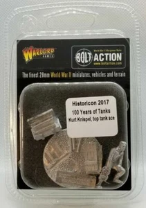 Historicon 2017 - Kurt Knispel, Top Tank Ace - New Sealed - bolt action - Foto 1 di 1