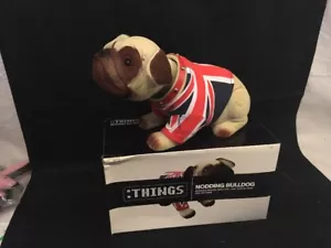 More details for british nodding bulldog british bulldog union jack waistcoat