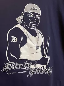 Vintage Dirty Dirty By T-Land T-Shirt Erwachsene 3XL Blau - Bild 1 von 7
