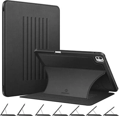 Magnetic Stand Case for iPad Pro 13-inch (M4) 2024 Shockproof Rugged TPU Cover - Image 1 of 4