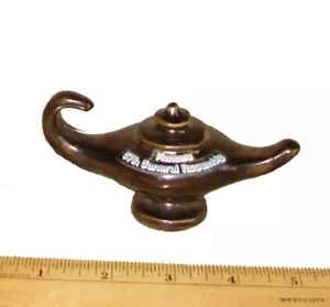Vtg Genie Lamp Figurine/Award, Pioneers 57th General Assembly, Detroit MI - Picture 1 of 9