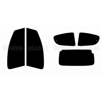 For Peugeot 107 5-door 2005+ Full Pre Cut Window Tint Kit Front & Rear Film - Image 1 of 4