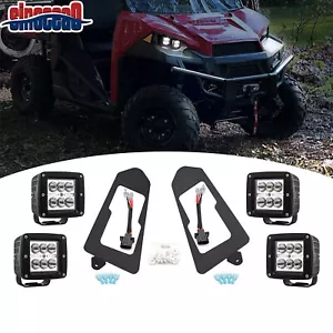 Kit de soporte de faros cubo LED doble actualización a Polaris Ranger 900 XP y tripulación - Imagen 1 de 8
