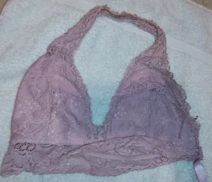 True By rue21 Lt Purple Lace Bralette Size XL 14" width - Picture 1 of 3