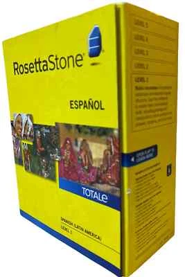 Rosetta Stone Spanish Espanol (Latin America) Level 1 Version 4 with Code SEALED - Image 1 of 4