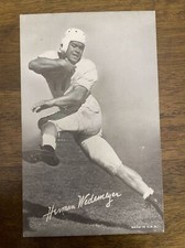 1948 Exhibit Football Card #56 Herman Wedemeyer St Marys' Short Print Colts