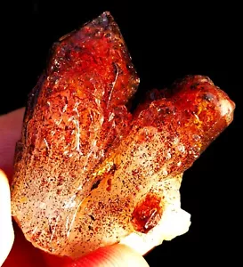 21,3g Quarzo Fuoco Grappolo Lepidocrocite Accendi la tua Passione Scopo ip1913 - Foto 1 di 16
