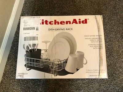 KitchenAid KE896BXCGA Expandable Dish-Drying Rack - Charcoal Gray - Image 1 of 2