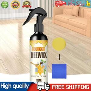 120ml Furniture Protection Polishing Wear Resistant Beeswax Spray for Floor (B)