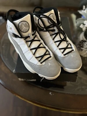 Talla 13- Jordan 6 Anillos Gris Humo Luz Media Foto 1 de 4