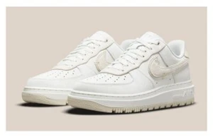 NEW Air Force 1 Luxe Men's Size 13 Summit White/Summit White DD9605-100 - Picture 1 of 6