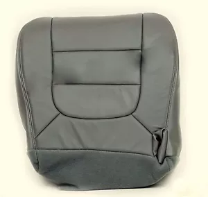 2002 2003 Ford F-150 Lariat Driver Bottom Replacement Leather Cover flint Gray - Picture 1 of 4