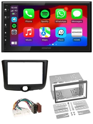 Kenwood MP3 USB DAB 2DIN Bluetooth Autoradio für Toyota Yaris (1999-2003) - Bild 1 von 4