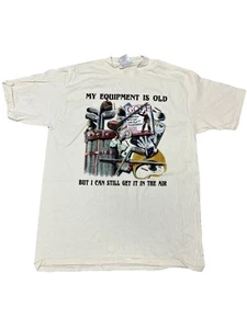 Vintage Comedy Golf T Shirt 90’s Single Stitch Size Large Oneita Read - Picture 1 of 6