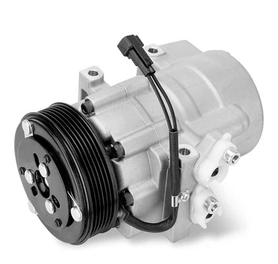 Compresor de aire acondicionado con embrague para Ford F-150 2007-2014 F-350 F-450 F-550 Super Duty Foto 1 de 3