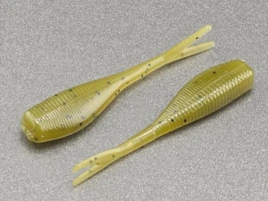 (20) - 2" Slab Crusher "Southern Moss" Crappie Jig GRUBS BAIT PANFISH BABY SHAD - Picture 1 of 1