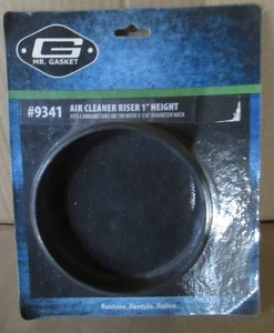 MR. GASKET 9341 AIR CLEANER RISER 1" HEIGHT - Picture 1 of 6