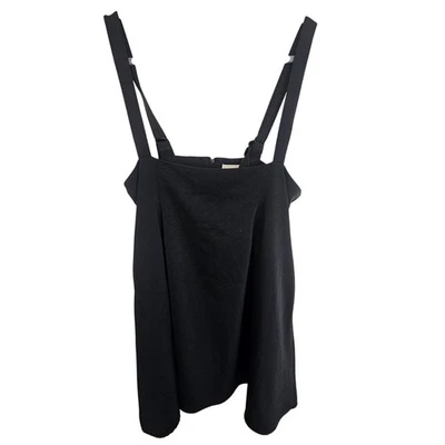 Modcloth Suspender Skirt Women XL Black Cosplay Dark Academia Halloween Mini - Image 1 of 4