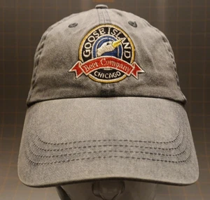 Unisex Ajustable Correa Yunque Azul Denim Goose Island Cerveza Colección Sombrero - Imagen 1 de 7