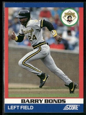 1991 Score 100 Superstars #26 Barry Bonds - Image 1 of 2