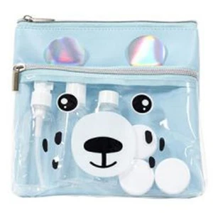 Tom & Zoé Estuche de viaje infantil con 6 frascos, Azul - Imagen 1 de 4