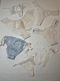 Victoria's Secret Panty Lot NWT - M Sexy 7 Pairs - Wedding/Bride/Mrs.
