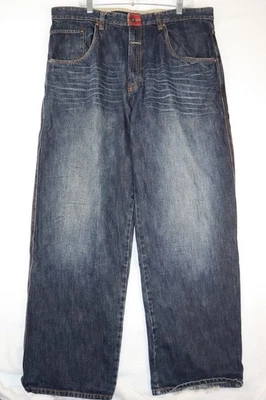 Marithe Francois Girbaud Jeans Mens 38 Relaxed Fit Baggy Denim Faded Vintage - Image 1 of 4