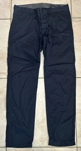 Pantalones chinos Diesel Chi-Regs-B para hombre regular calce ajustado talla 32 azul marino - Imagen 1 de 5