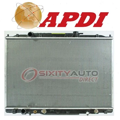 APDI Radiator for 2010-2013 Acura ZDX - Cooler Cooling Antifreeze Coolant bw - Imagem 1 de 4