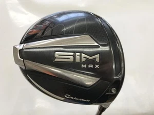 TaylorMade SIM MAX 9° 45.25in Driver Right-Handed ZF60 D1 w/HC 3186 - Picture 1 of 9
