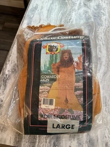 Costume vintage 1989 Collegeville Deluxe Halloween Mago di Oz leone codardo - Foto 1 di 8