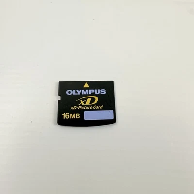 xD Picture Memory Card 16MB Olympus Type S For Olympus/ Fujifilm Cameras - Image 1 of 2