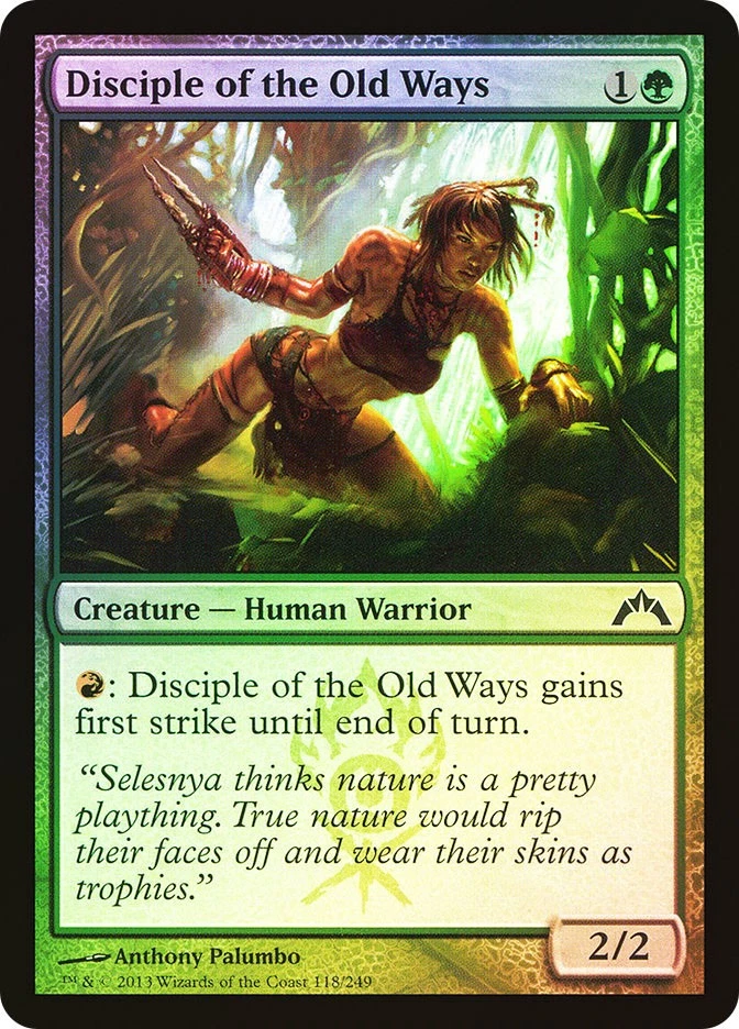MTG FOIL Disciple of the Old Ways  - Gatecrash #118 - Image 1 of 1