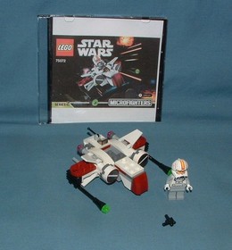 STAR WARS, ARC-170 STARFIGHTER MICROFIGHTERS SET 75072 - LEGO - 2015 - USED